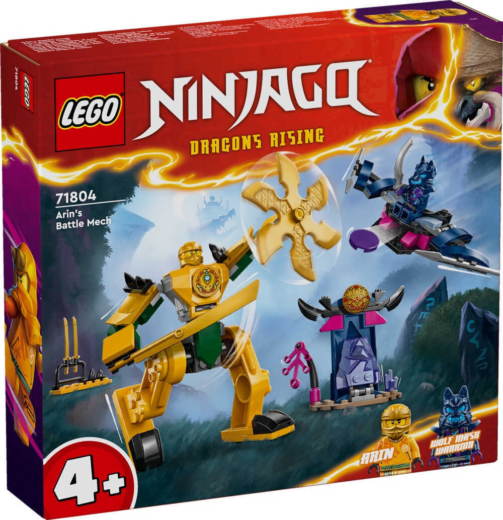 LEGO Ninjago - Arinin taistelurobotti 4+