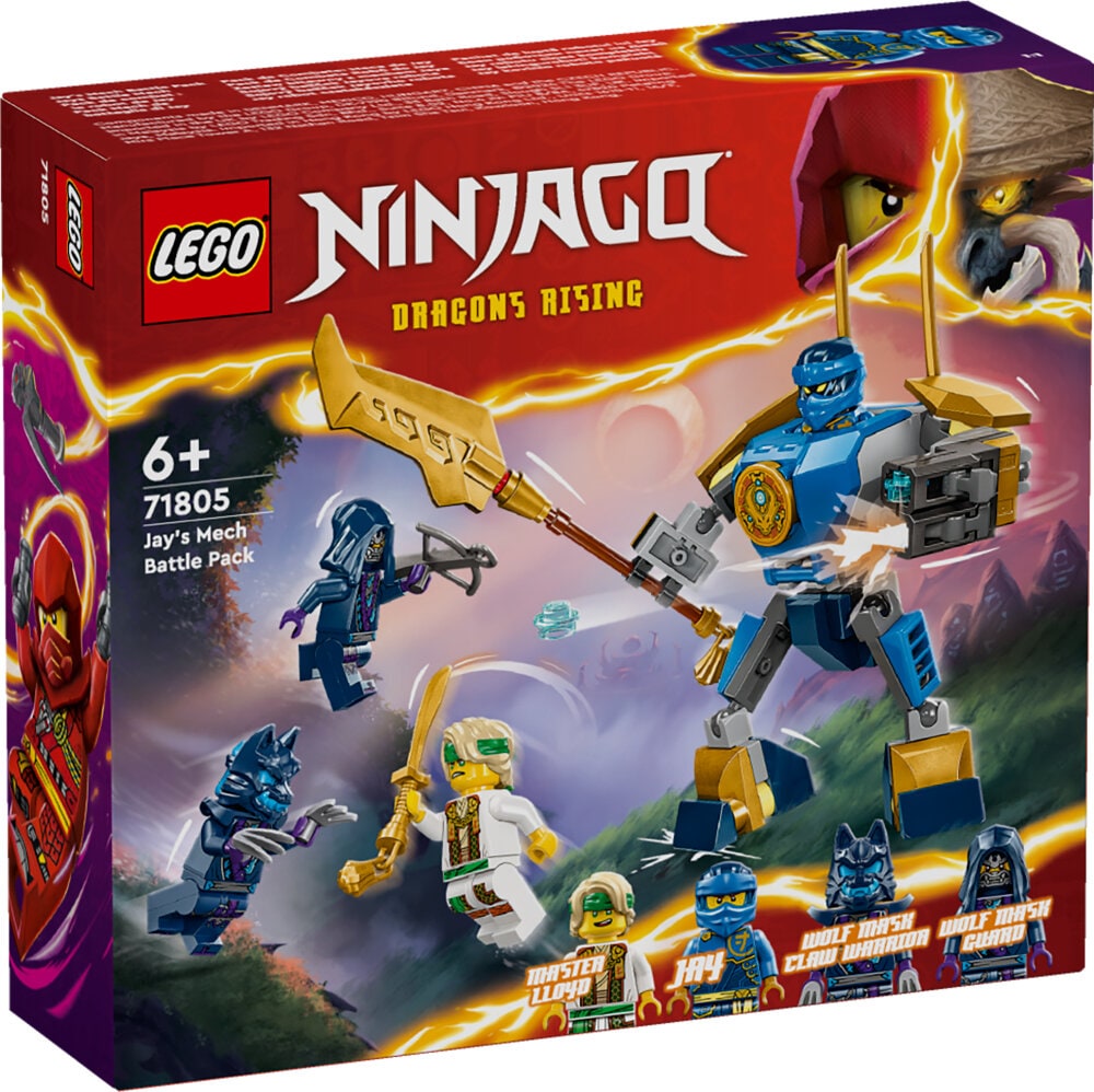 LEGO Ninjago - Jayn robottitaistelupakkaus 6+