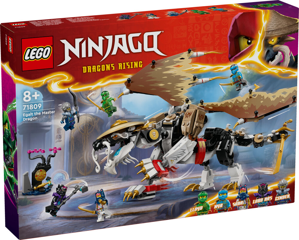 LEGO Ninjago - Egalt-mestarilohikäärme 8+