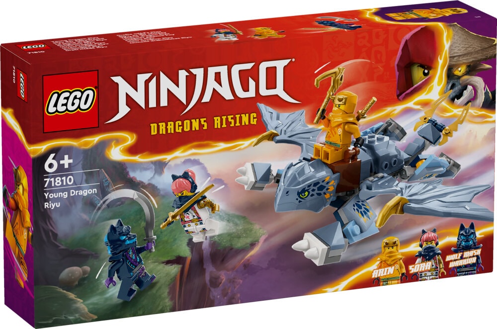 LEGO Ninjago - Pikkuinen Riyu-lohikäärme 6+