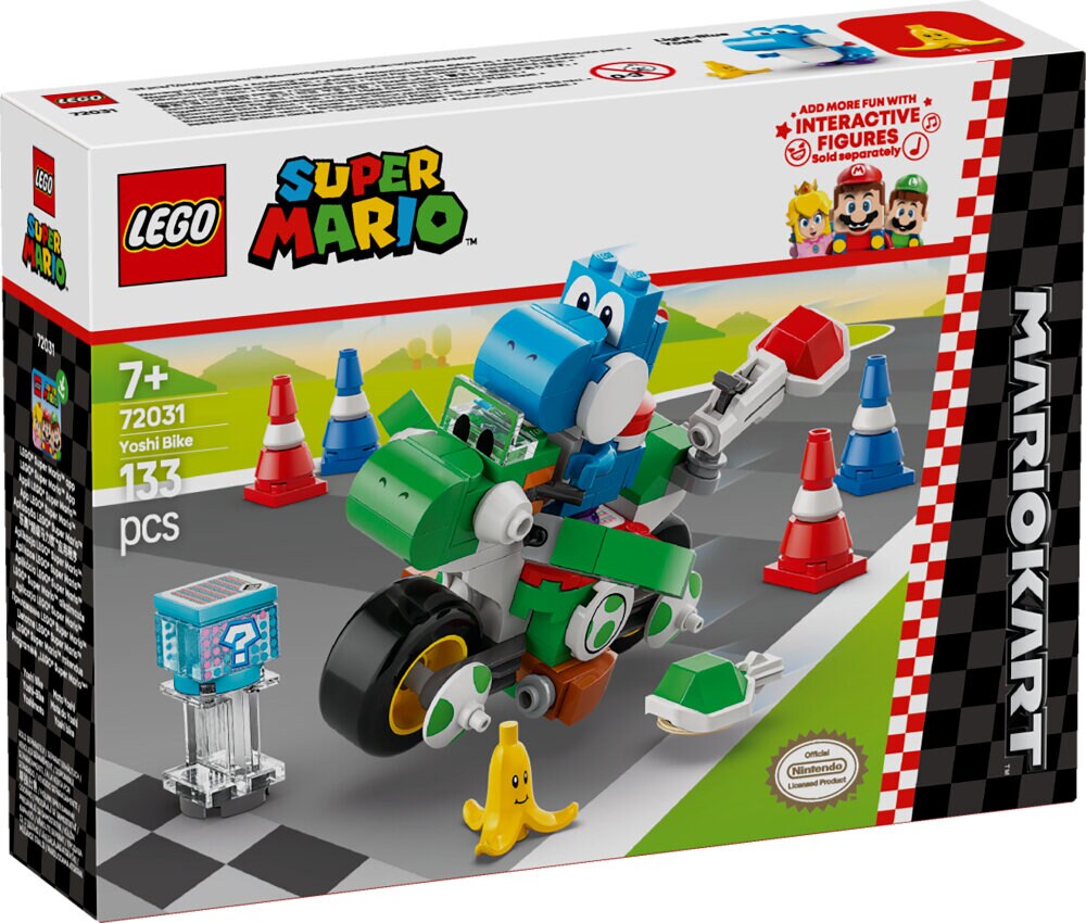 LEGO Super Mario - Mario Kart: Yoshi Bike 7+