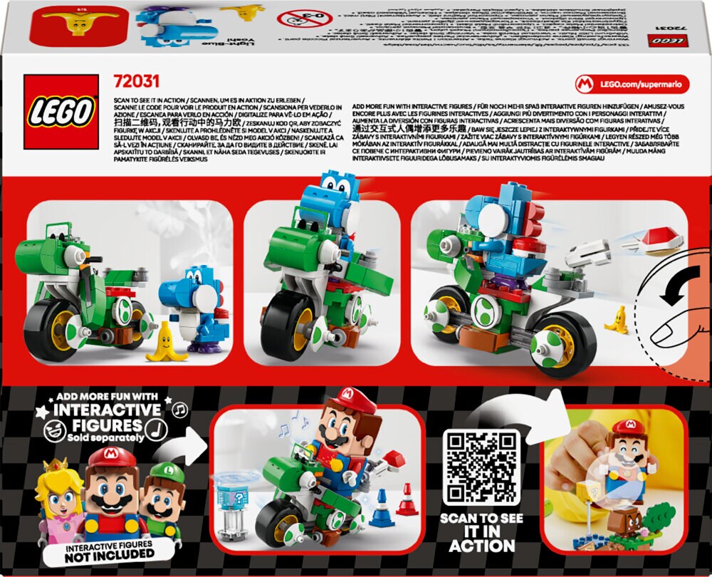 LEGO Super Mario - Mario Kart: Yoshi Bike 7+