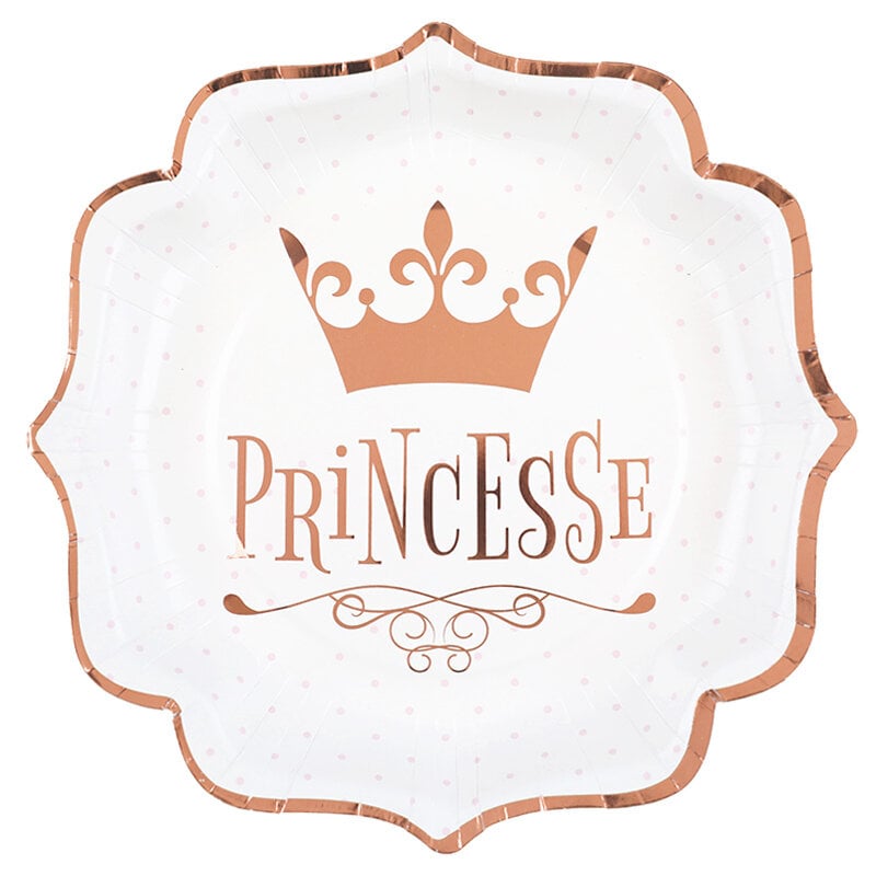 Prinsessa - Lautaset 10-pakkaus