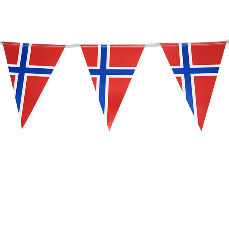 Lippuviirinauha Norjan lippu 3,6 metriä