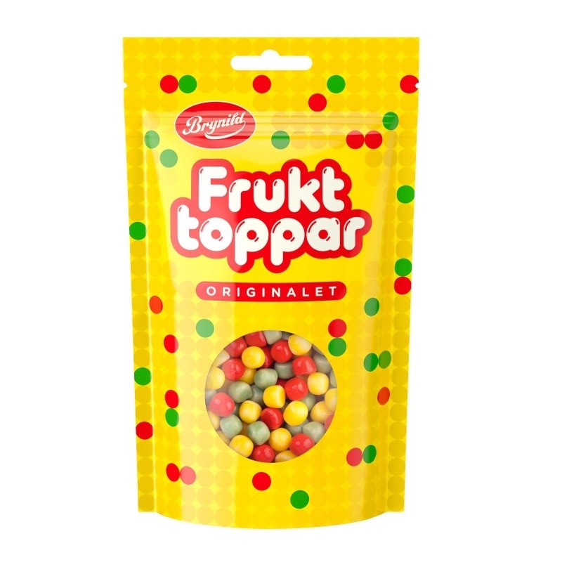 Frukttoppar-karkit 140 grammaa