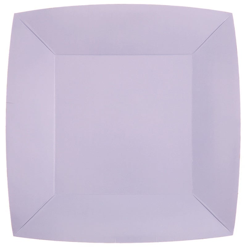 Lautaset 23 cm - Vaaleanvioletti 10 kpl