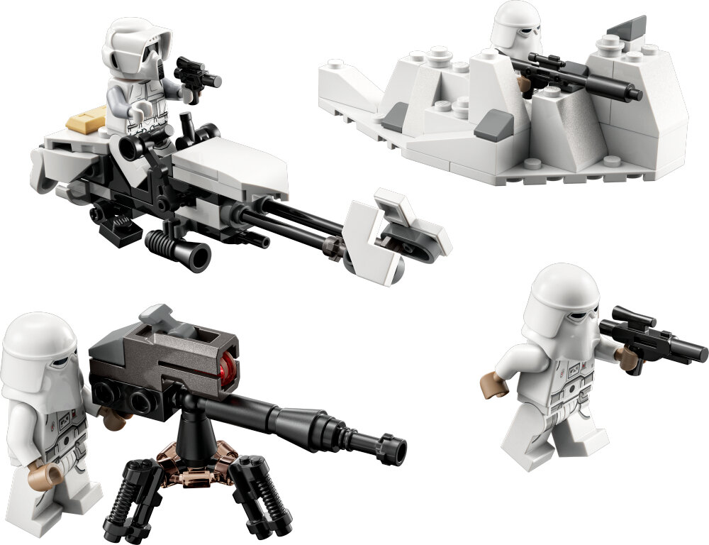 LEGO Star Wars - Lumisotilaat-taistelupakkaus 6+