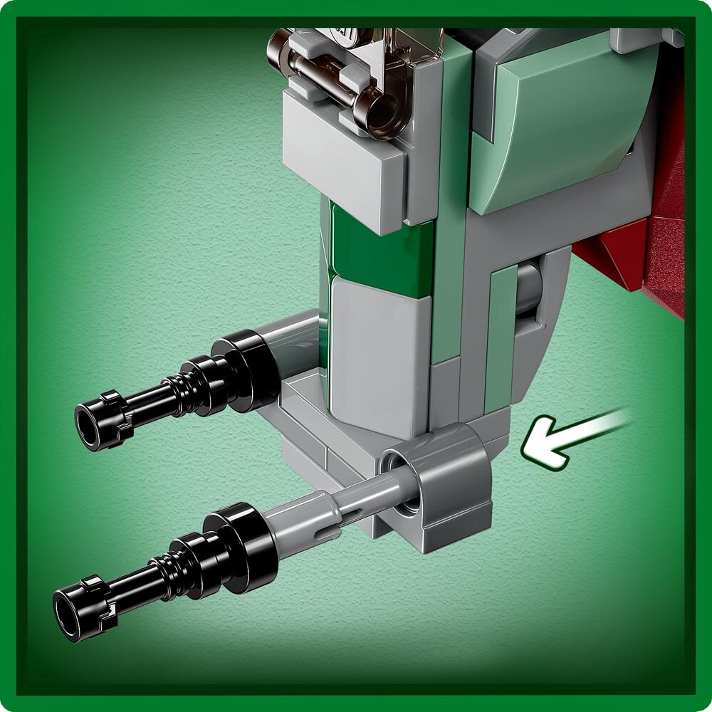 LEGO Star Wars - Boba Fettin tähtilaiva – mikrohävittäjä 6+