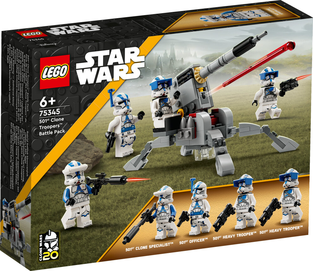 LEGO Star Wars - 501. legioonan kloonisoturit -taistelupaketti 6+