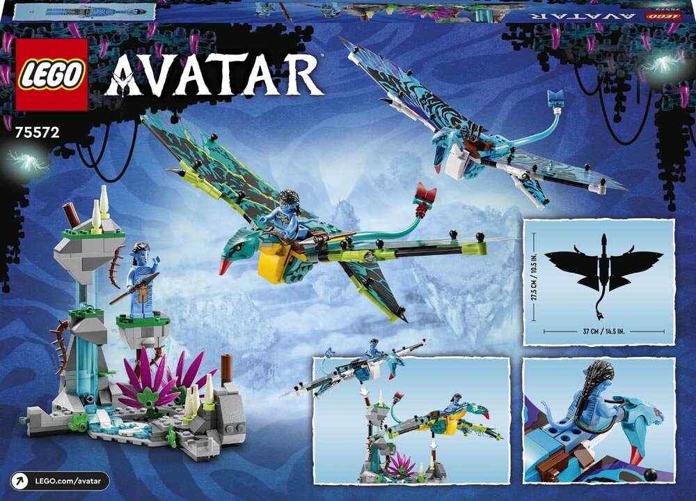 LEGO Avatar - Jaken ja Neytirin ensilento bansheella 9+