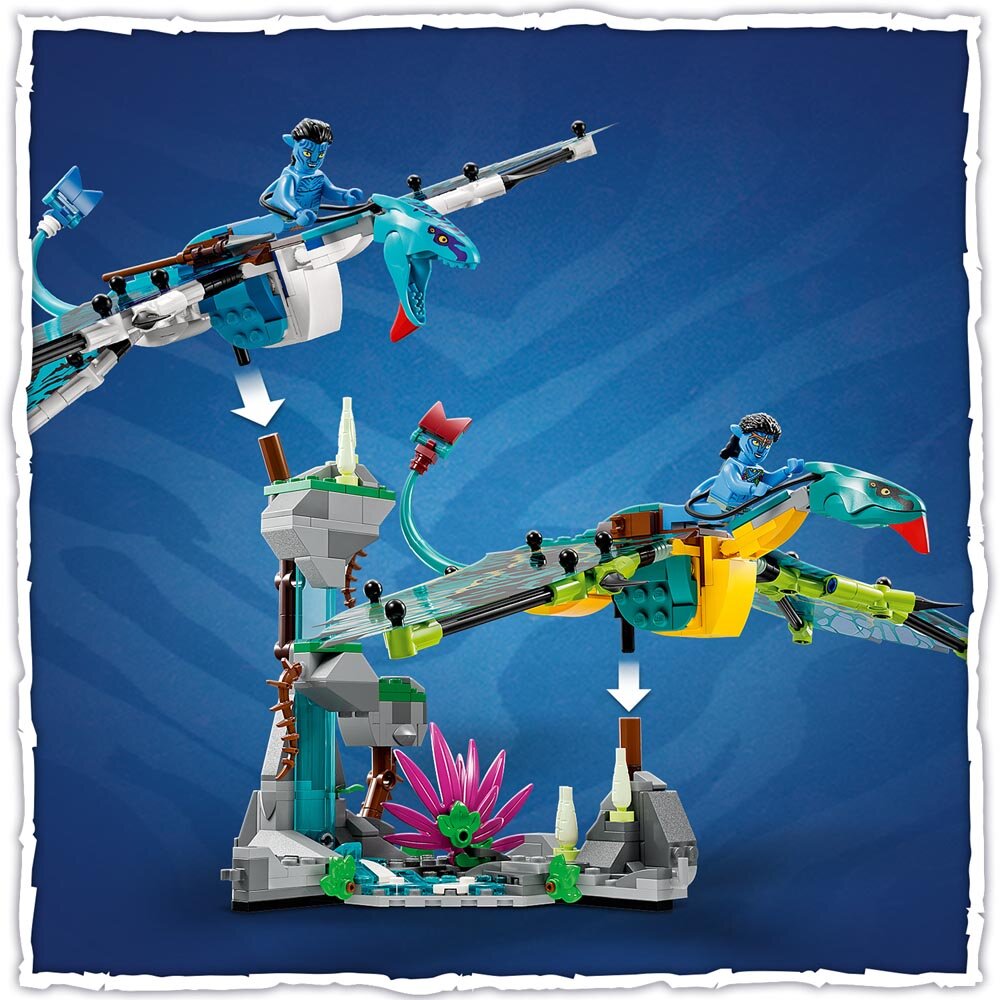 LEGO Avatar - Jaken ja Neytirin ensilento bansheella 9+