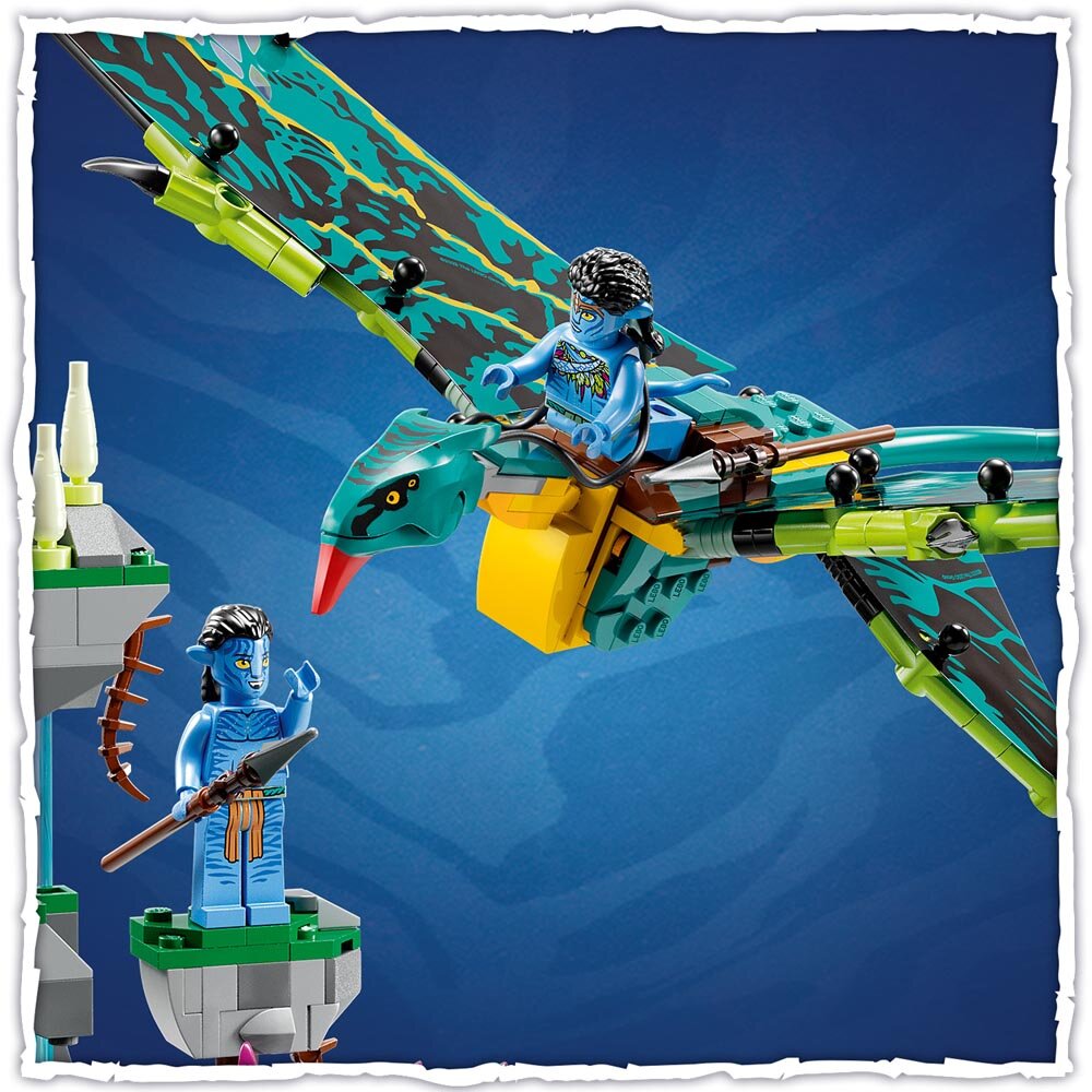 LEGO Avatar - Jaken ja Neytirin ensilento bansheella 9+