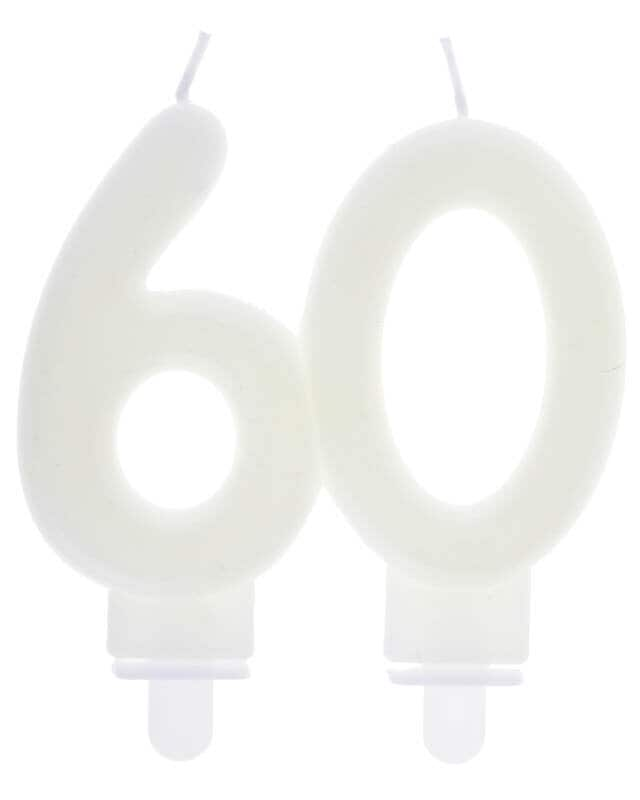 Kakkukynttilä Glow in the dark 60 vuotta