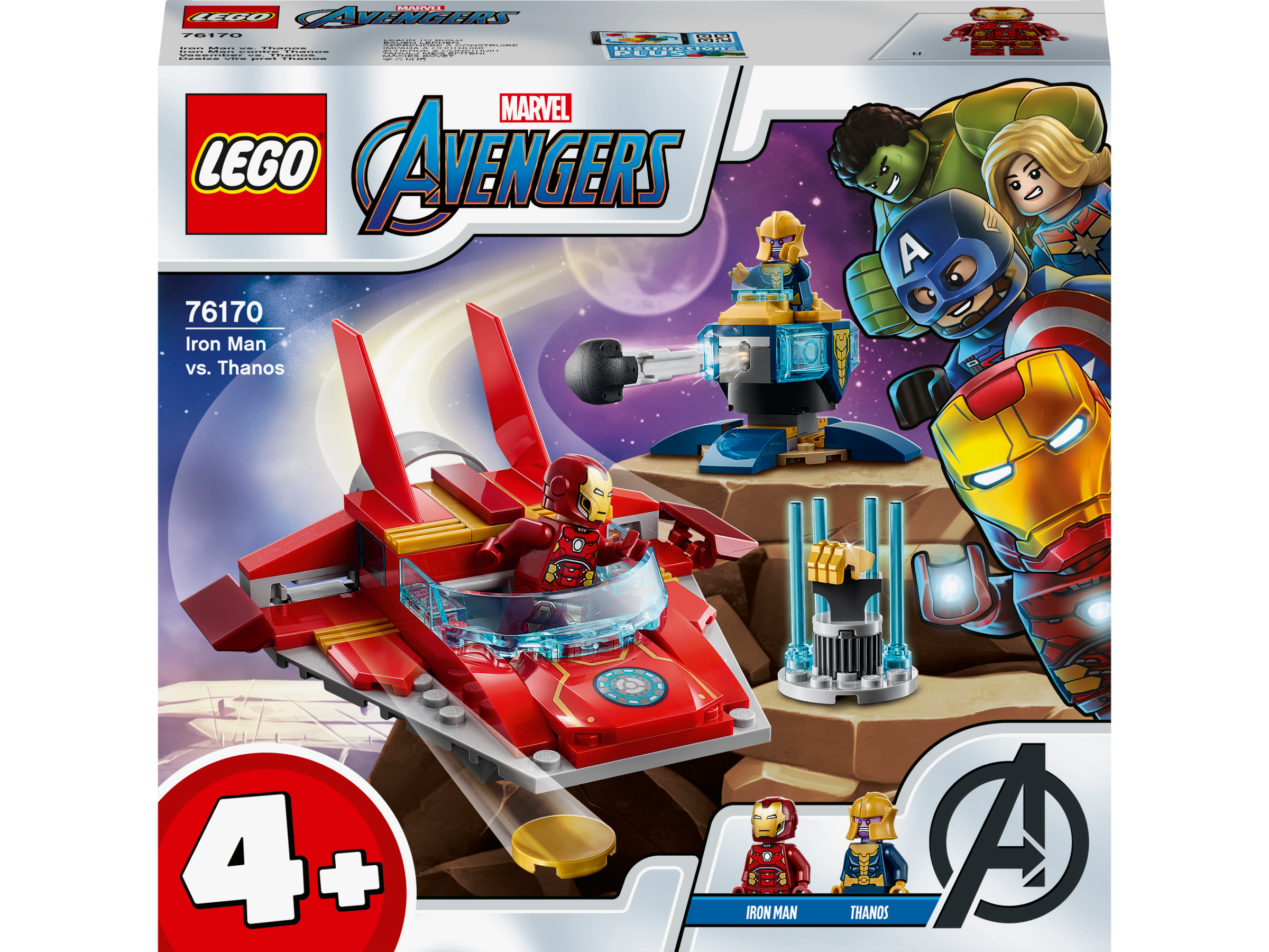 LEGO Marvel Avengers, Iron Man vastaan Thanos 4+