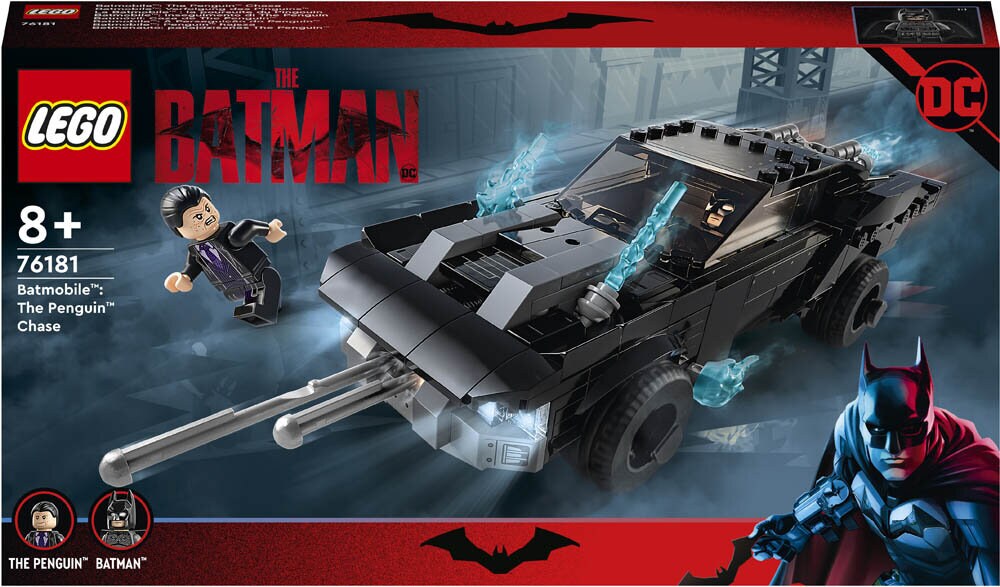 LEGO DC Comics, Batmobile: Pingviinin takaa-ajo 8+