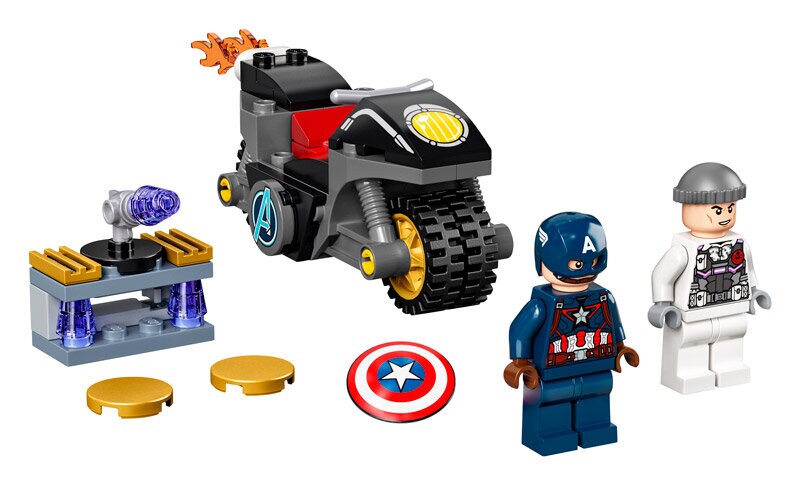 LEGO Marvel Avengers, Captain American ja Hydran yhteenotto 4+