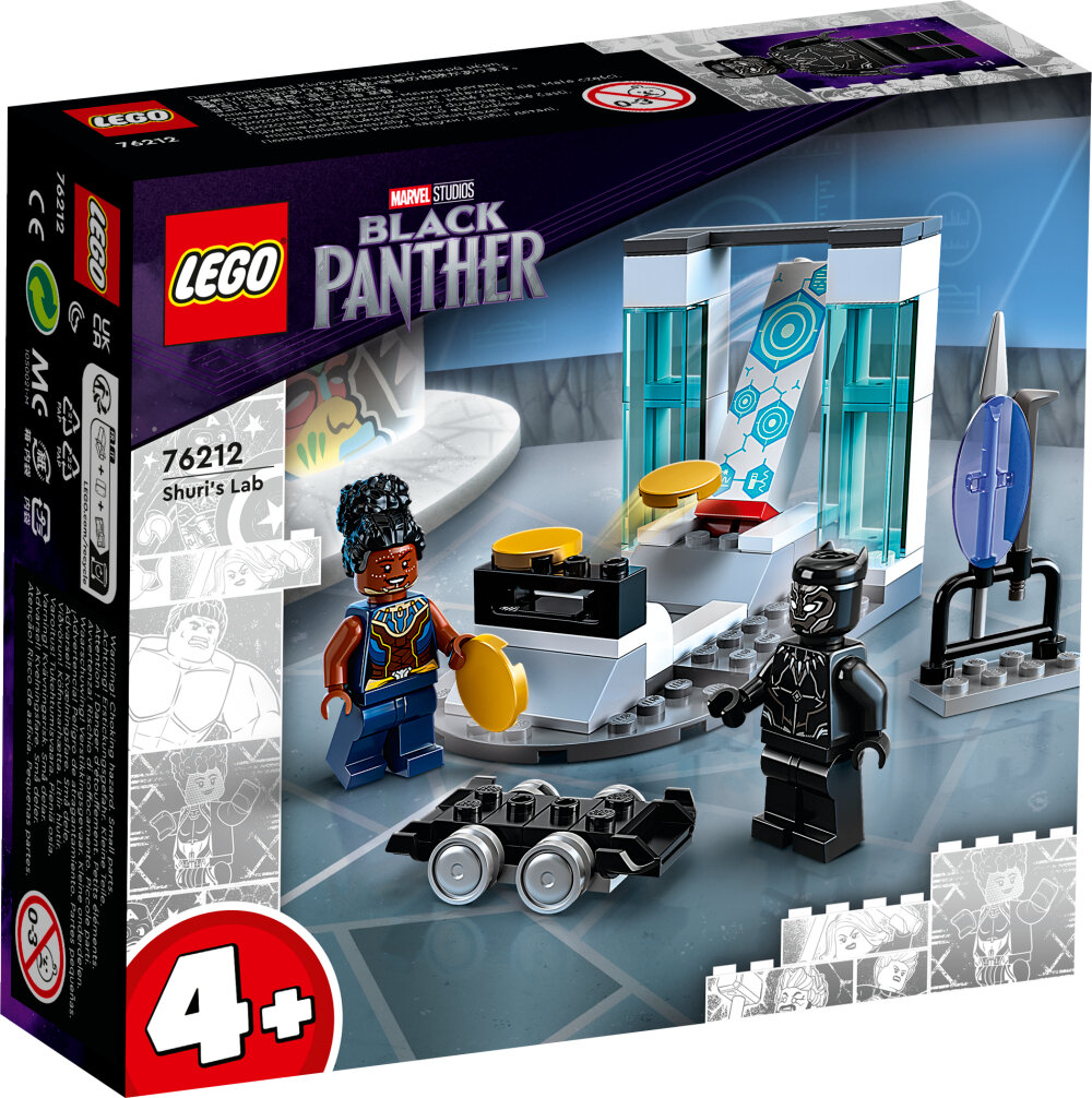 LEGO Marvel - Shurin laboratorio 4+