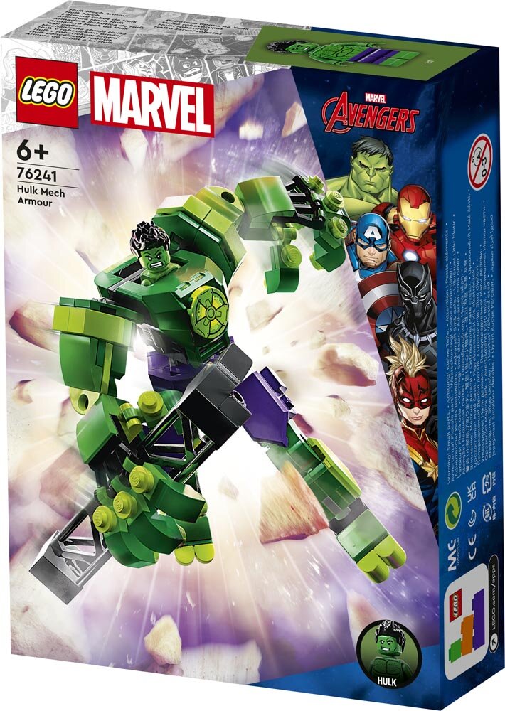 LEGO Marvel - Hulkin robottihaarniska 6+