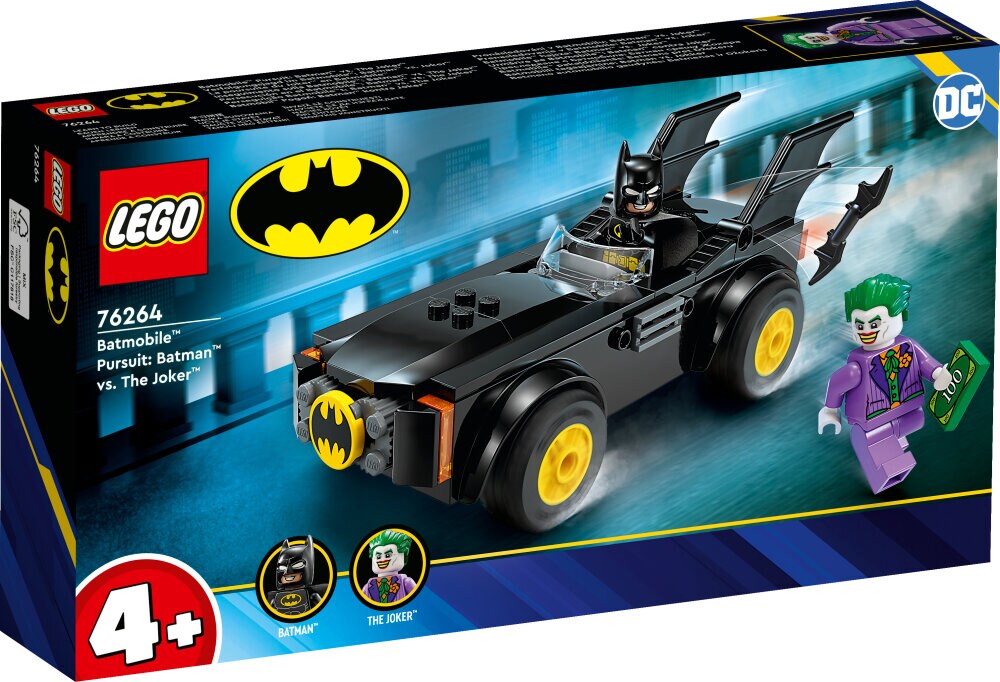 LEGO Batman - Batmobile-ajojahti: Batman vastaan The Joker 4+