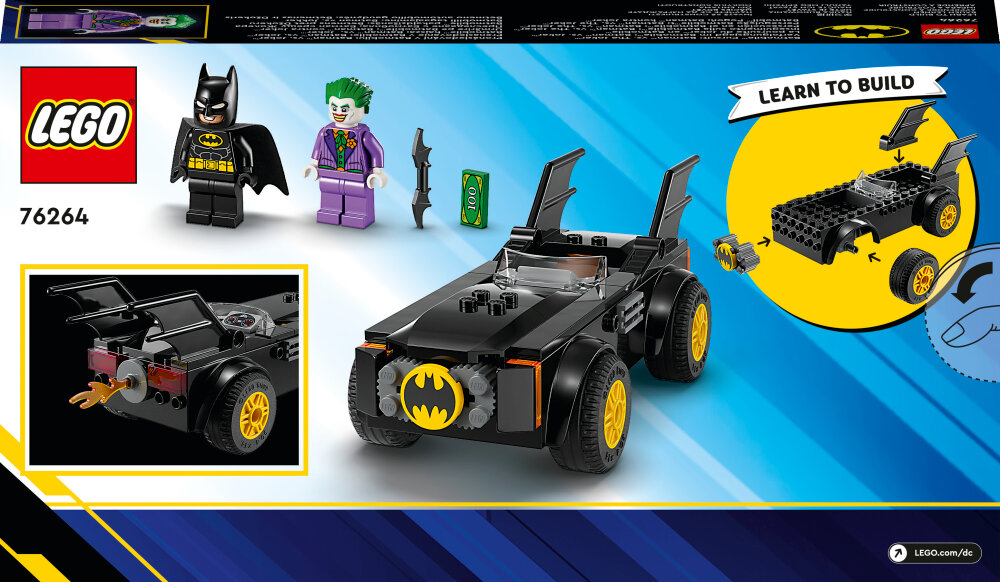LEGO Batman - Batmobile-ajojahti: Batman vastaan The Joker 4+
