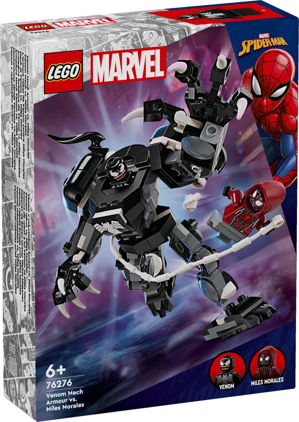 LEGO Marvel - Venom-robottiasu vastaan Miles Morales 6+
