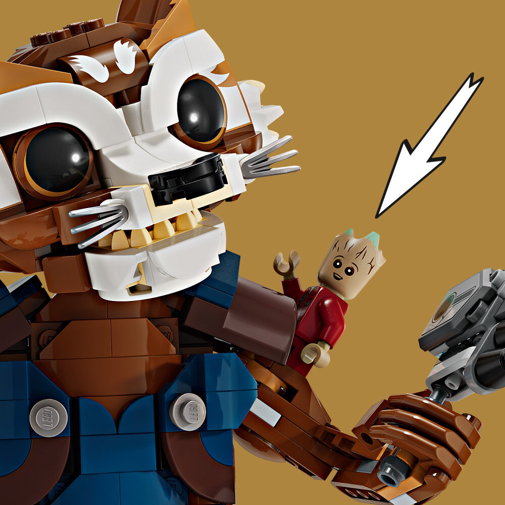 LEGO Marvel - Rocket ja Baby Groot 10+