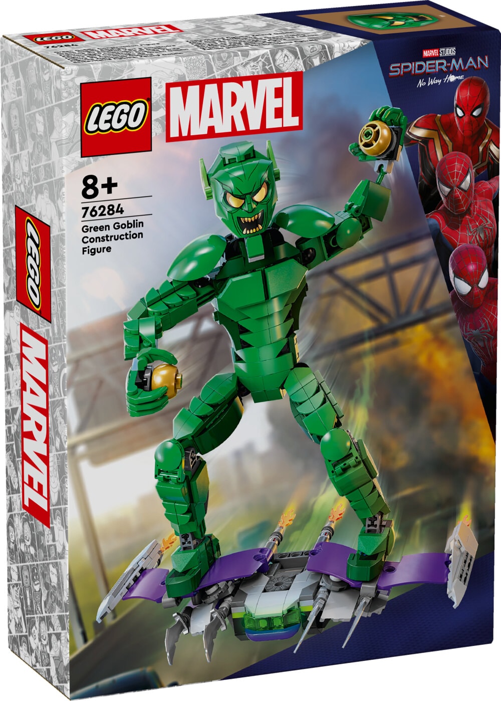 LEGO Marvel - Rakennettava Vihreä Menninkäinen ‑hahmo 8+