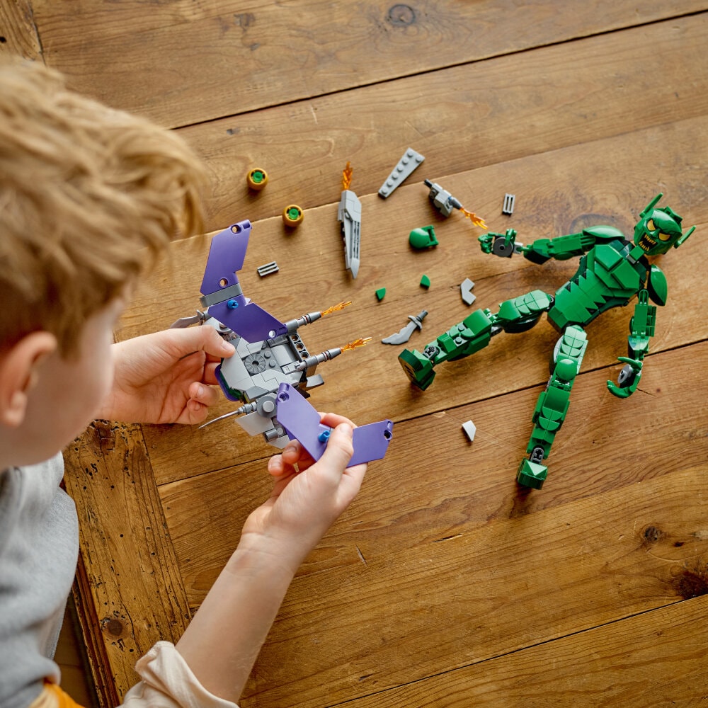 LEGO Marvel - Rakennettava Vihreä Menninkäinen ‑hahmo 8+