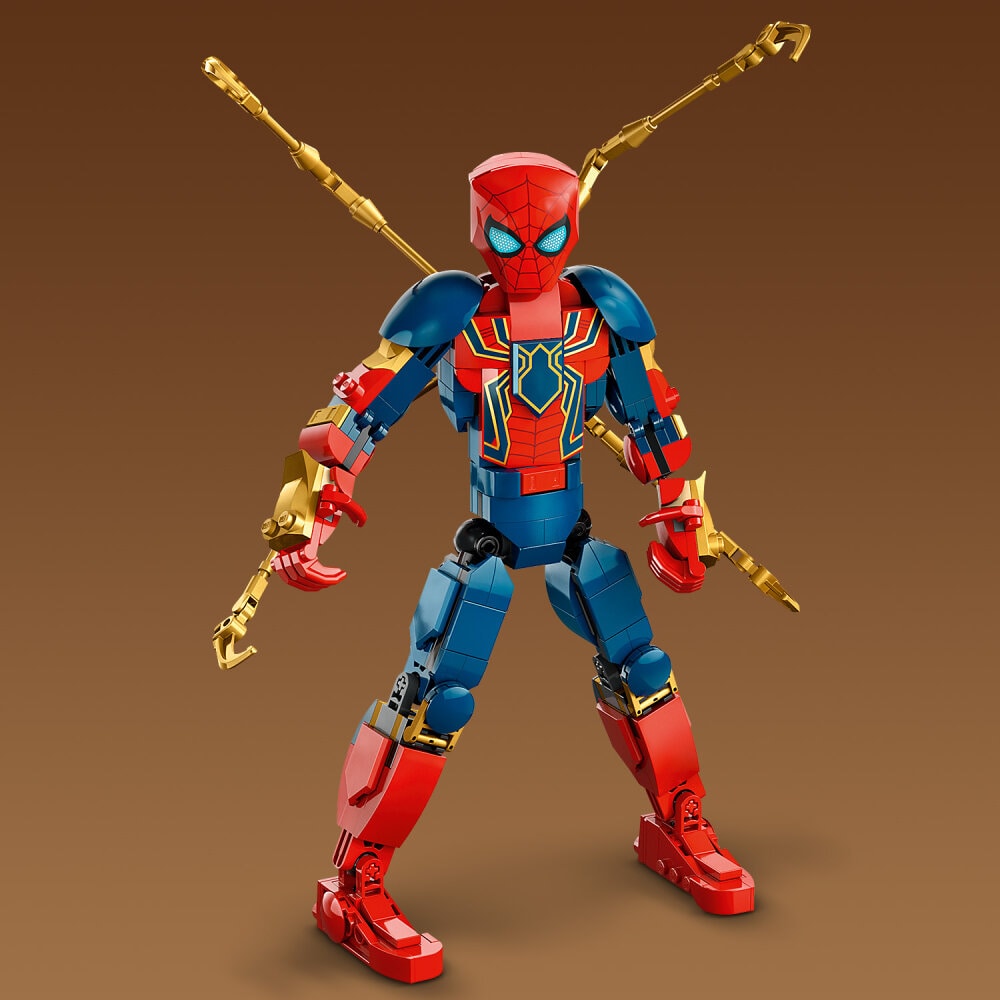 LEGO Marvel - Rakennettava Iron Spider-Man ‑hahmo 8+