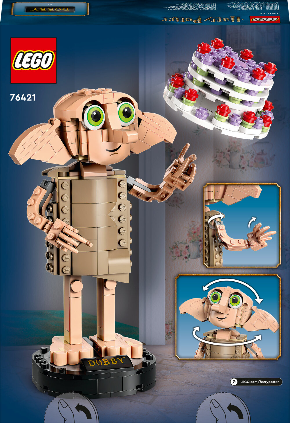 LEGO Harry Potter - Kotitonttu Dobby 8+