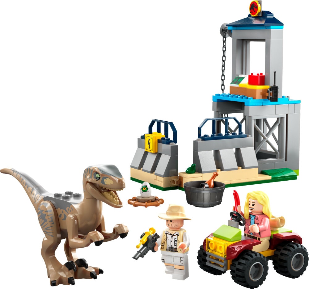 LEGO Jurassic World - Velociraptorin pako 4+