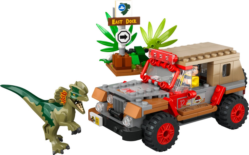 LEGO Jurassic World - Dilophosauruksen väijytys 6+