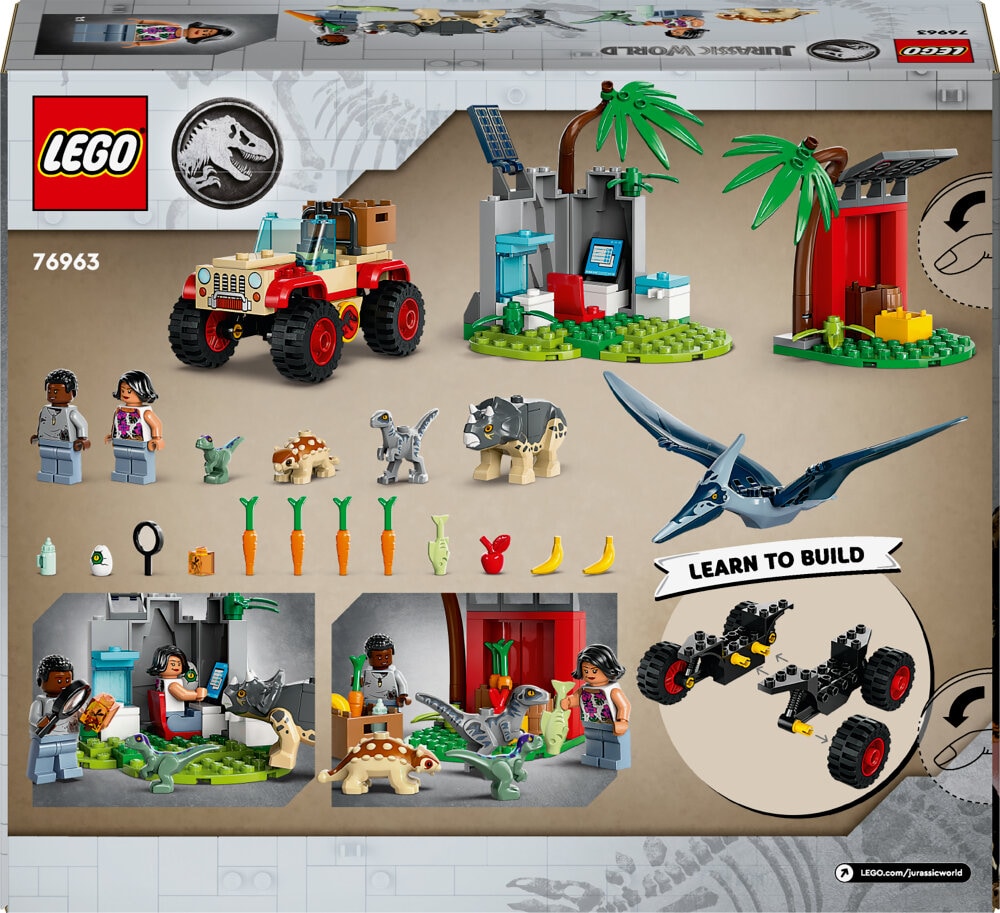 LEGO Jurassic World - Dinosauruspoikasten pelastuskeskus 4+