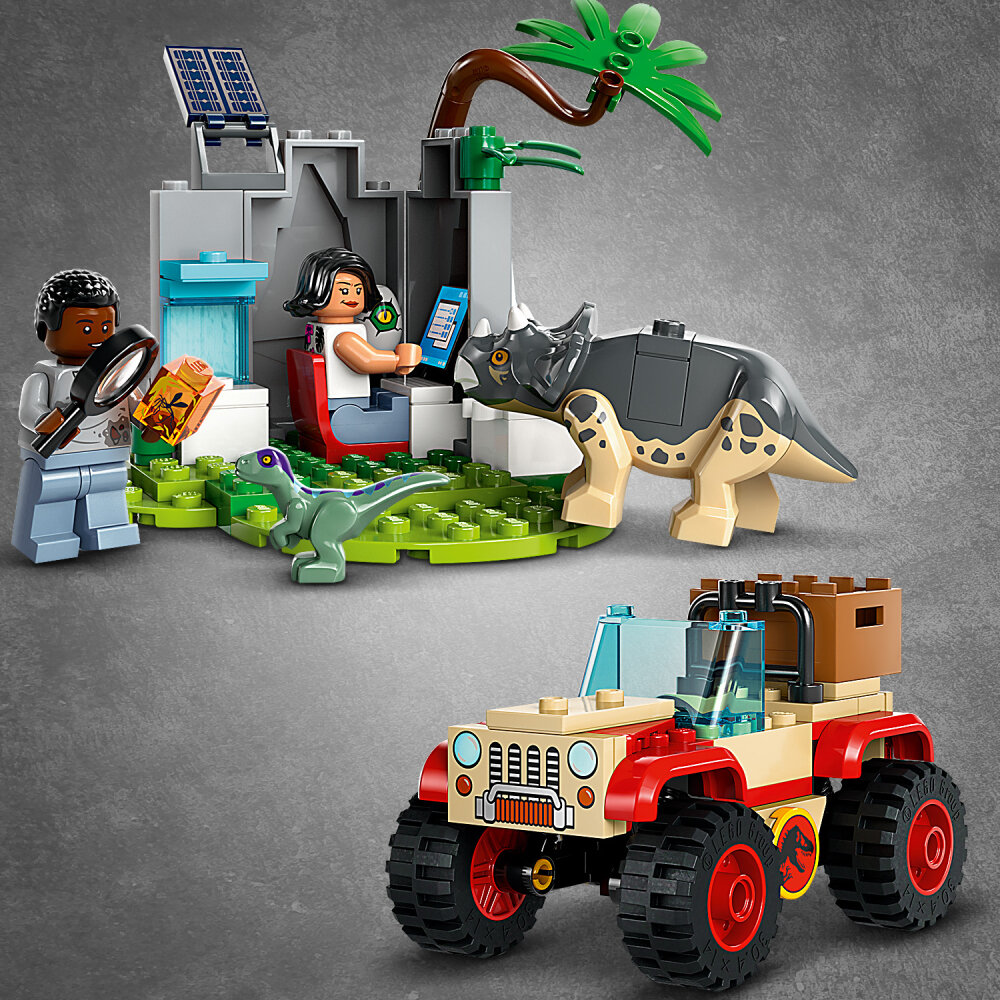 LEGO Jurassic World - Dinosauruspoikasten pelastuskeskus 4+