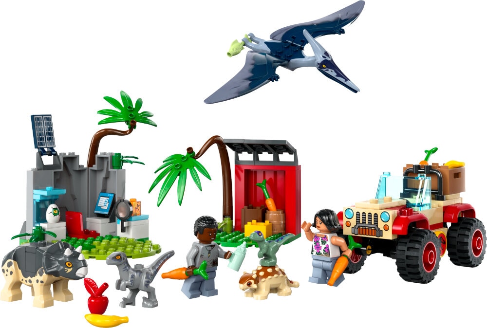 LEGO Jurassic World - Dinosauruspoikasten pelastuskeskus 4+