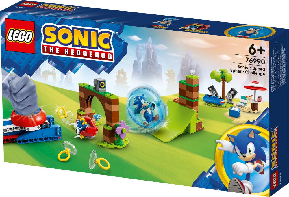 LEGO Sonic The Hedgehog - Sonicin vauhtipallohaaste 6+