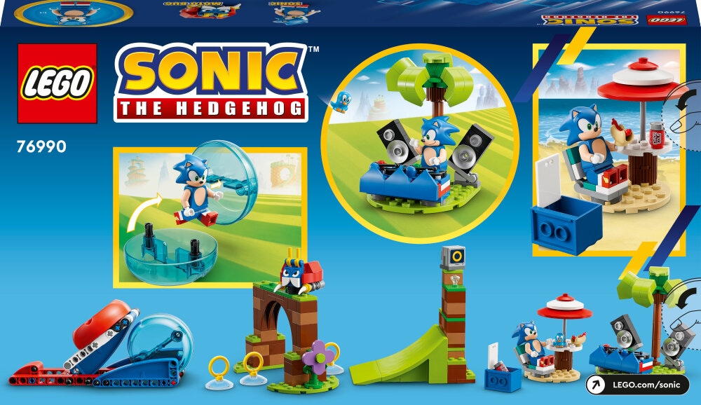 LEGO Sonic The Hedgehog - Sonicin vauhtipallohaaste 6+