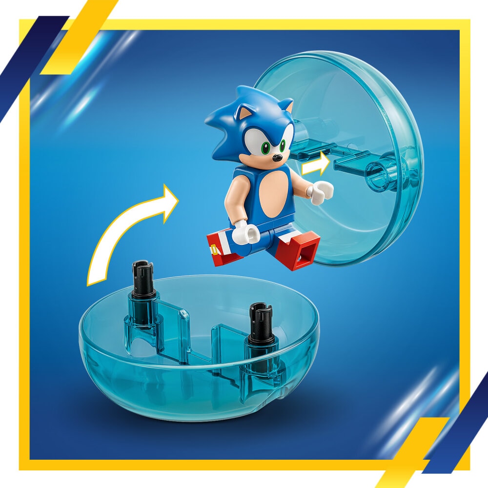 LEGO Sonic The Hedgehog - Sonicin vauhtipallohaaste 6+