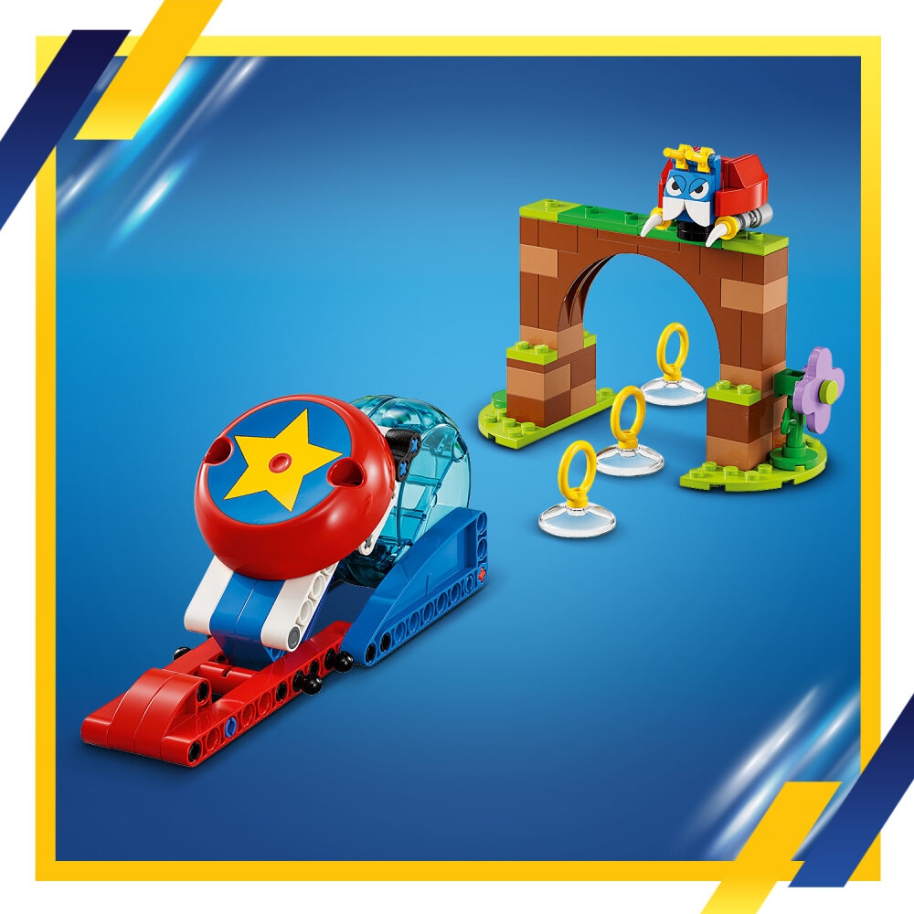 LEGO Sonic The Hedgehog - Sonicin vauhtipallohaaste 6+