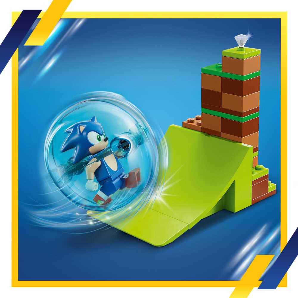 LEGO Sonic The Hedgehog - Sonicin vauhtipallohaaste 6+