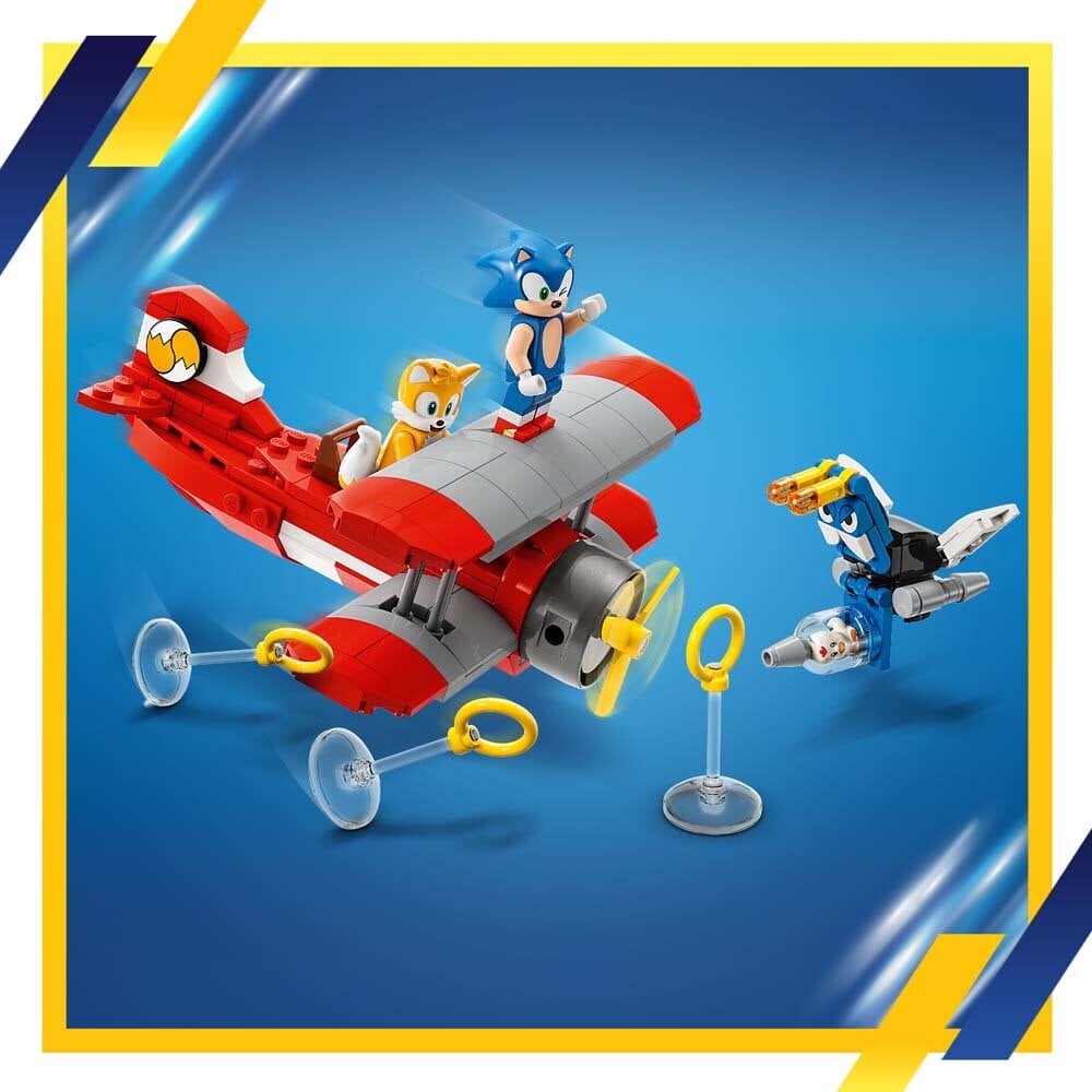 LEGO Sonic The Hedgehog - Tailsin työpaja ja Tornado-lentokone 6+