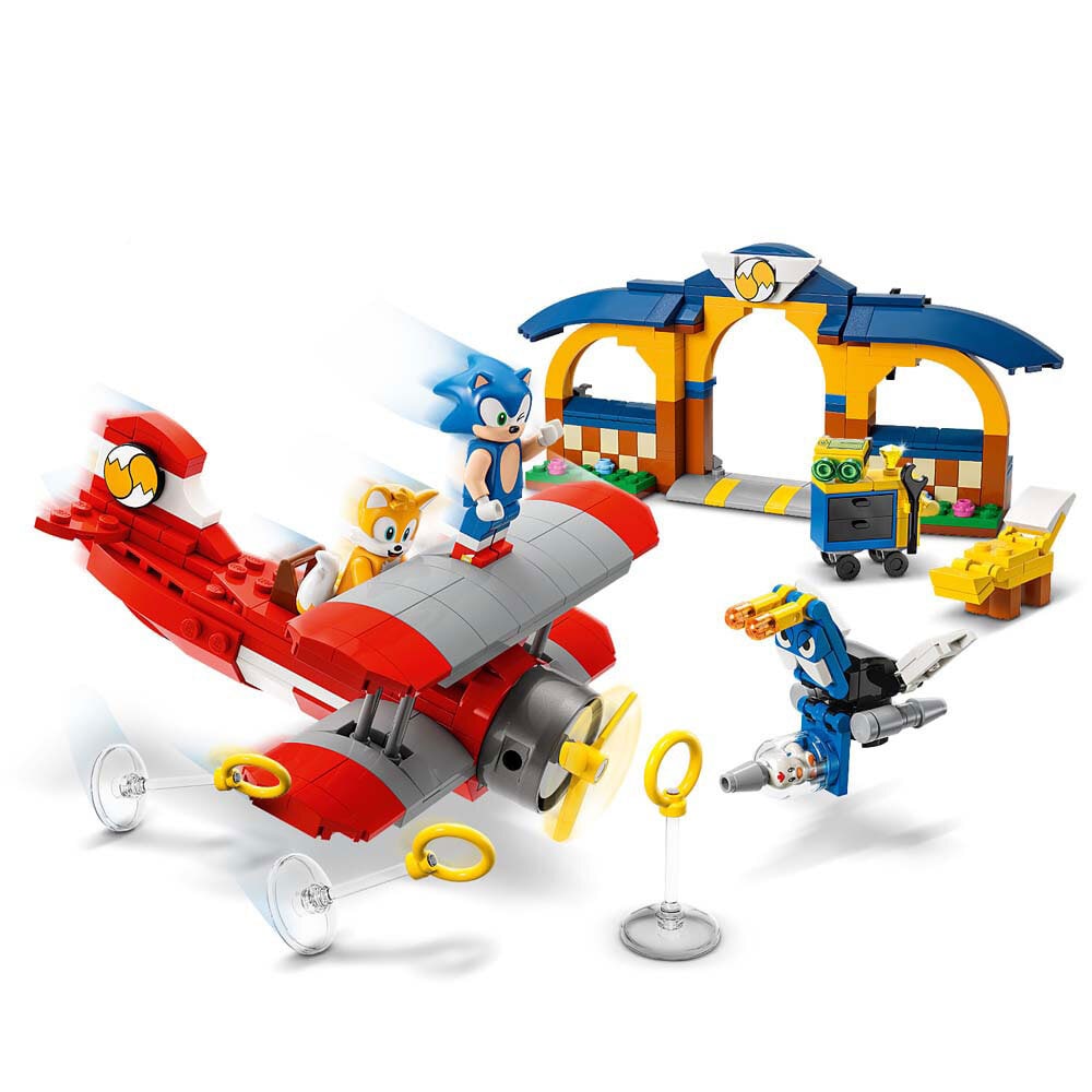 LEGO Sonic The Hedgehog - Tailsin työpaja ja Tornado-lentokone 6+