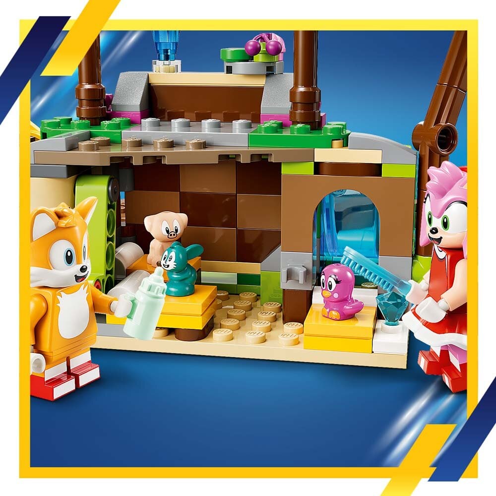 LEGO Sonic The Hedgehog - Amyn pelastettujen eläinten saari 7+