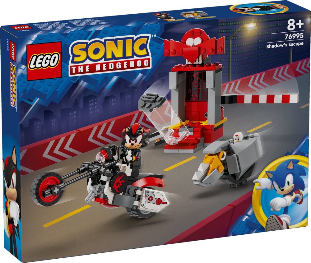 LEGO Sonic The Hedgehog - Shadow the Hedgehogin pako 8+