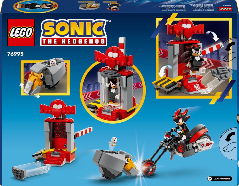 LEGO Sonic The Hedgehog - Shadow the Hedgehogin pako 8+