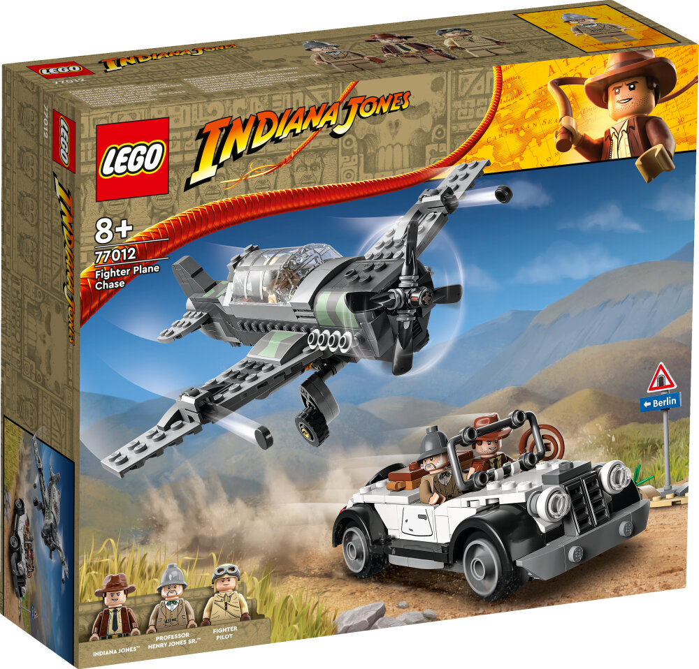 LEGO Indiana Jones - Hävittäjälentokoneen hyökkäys 8+