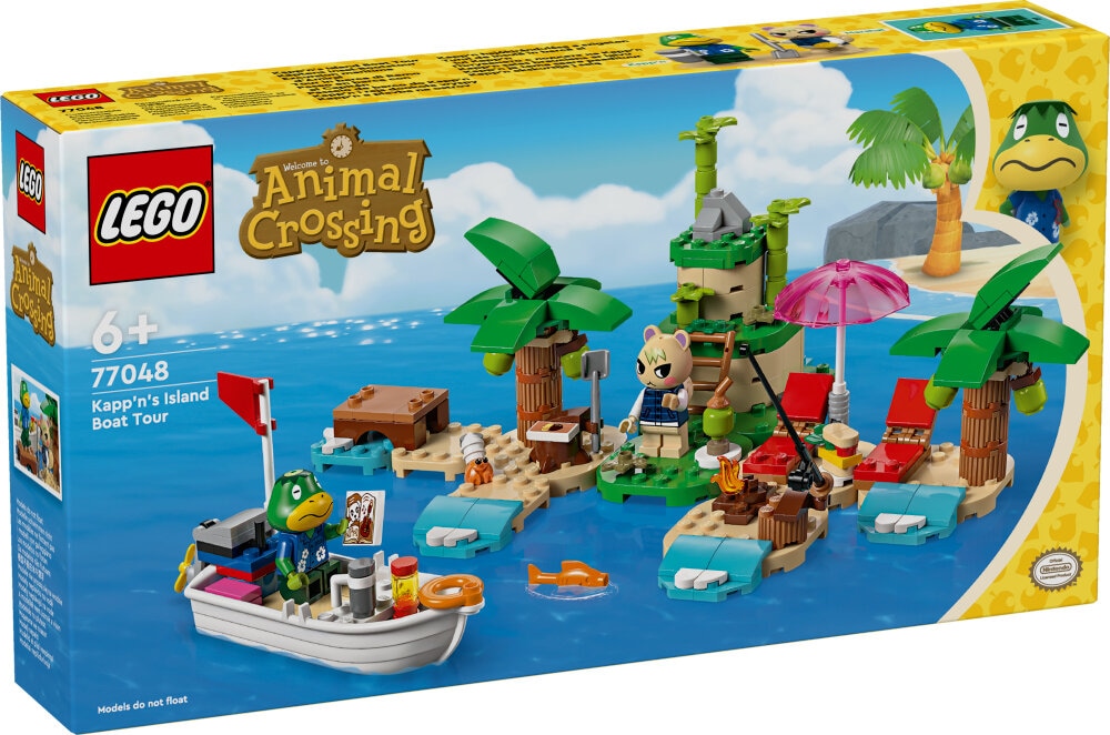 LEGO Animal Crossing - Kapp'n veneretkellä saarelle 6+