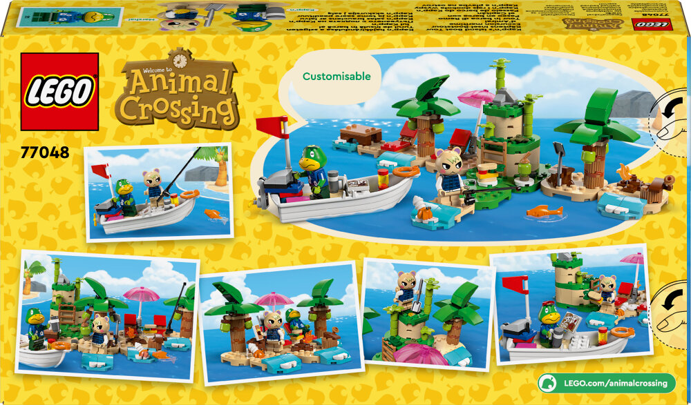 LEGO Animal Crossing - Kapp'n veneretkellä saarelle 6+