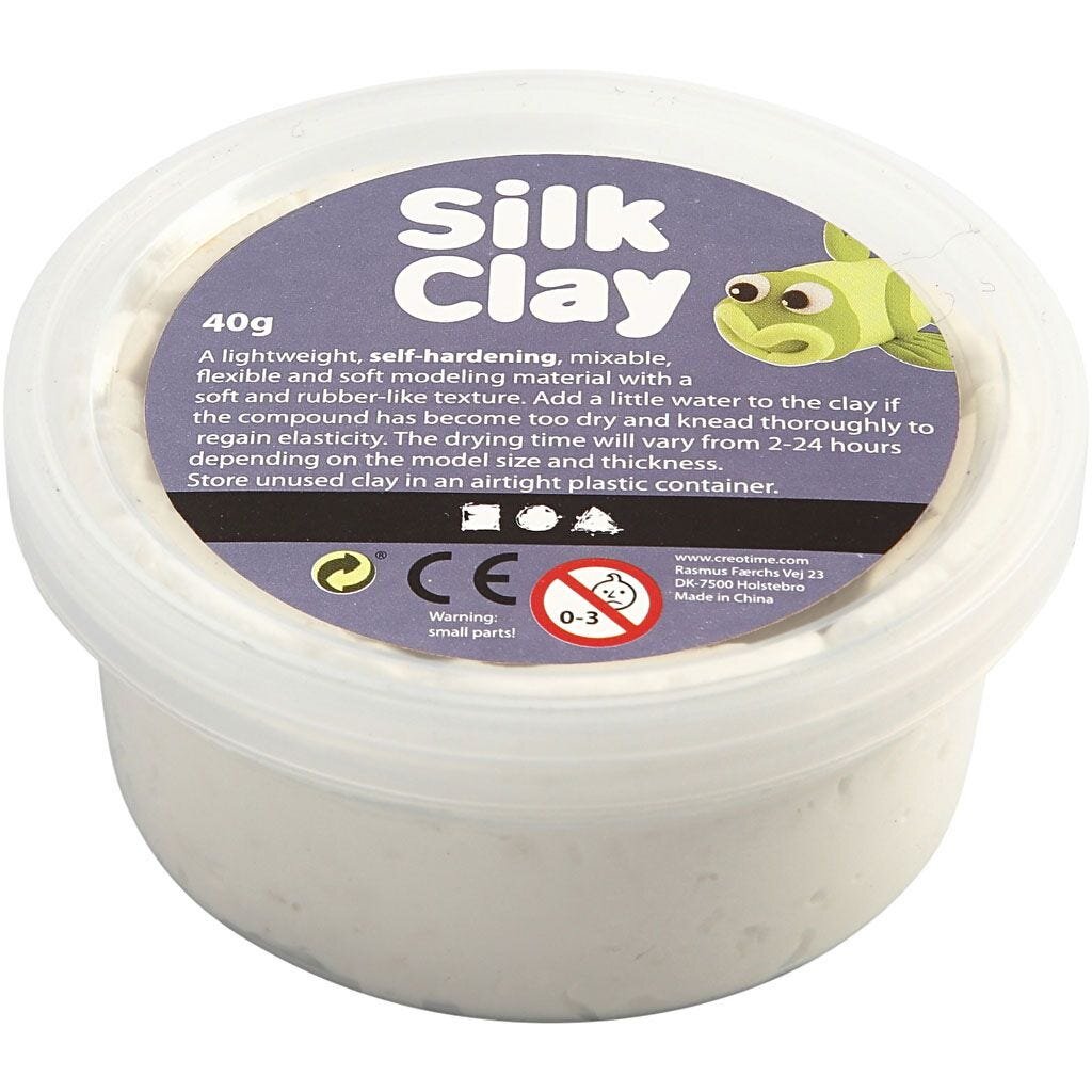 Silk Clay® - Valkoinen 40 grammaa