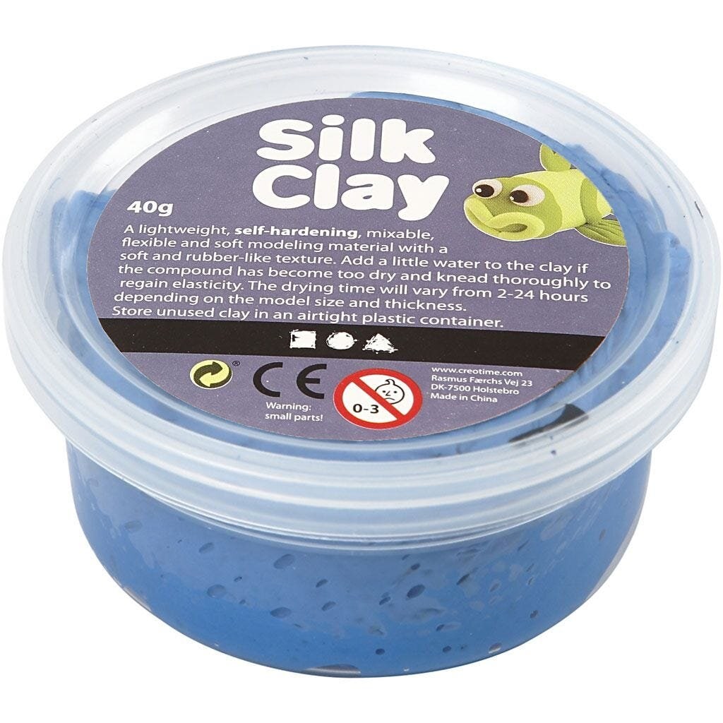 Silk Clay® - Tummansininen 40 grammaa